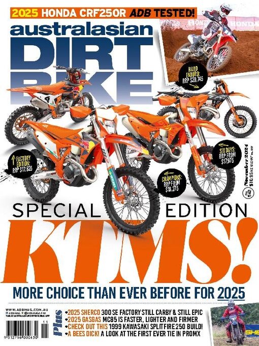 Title details for Australasian Dirt Bike Magazine by Citrus Media Digital Pty Ltd - Available